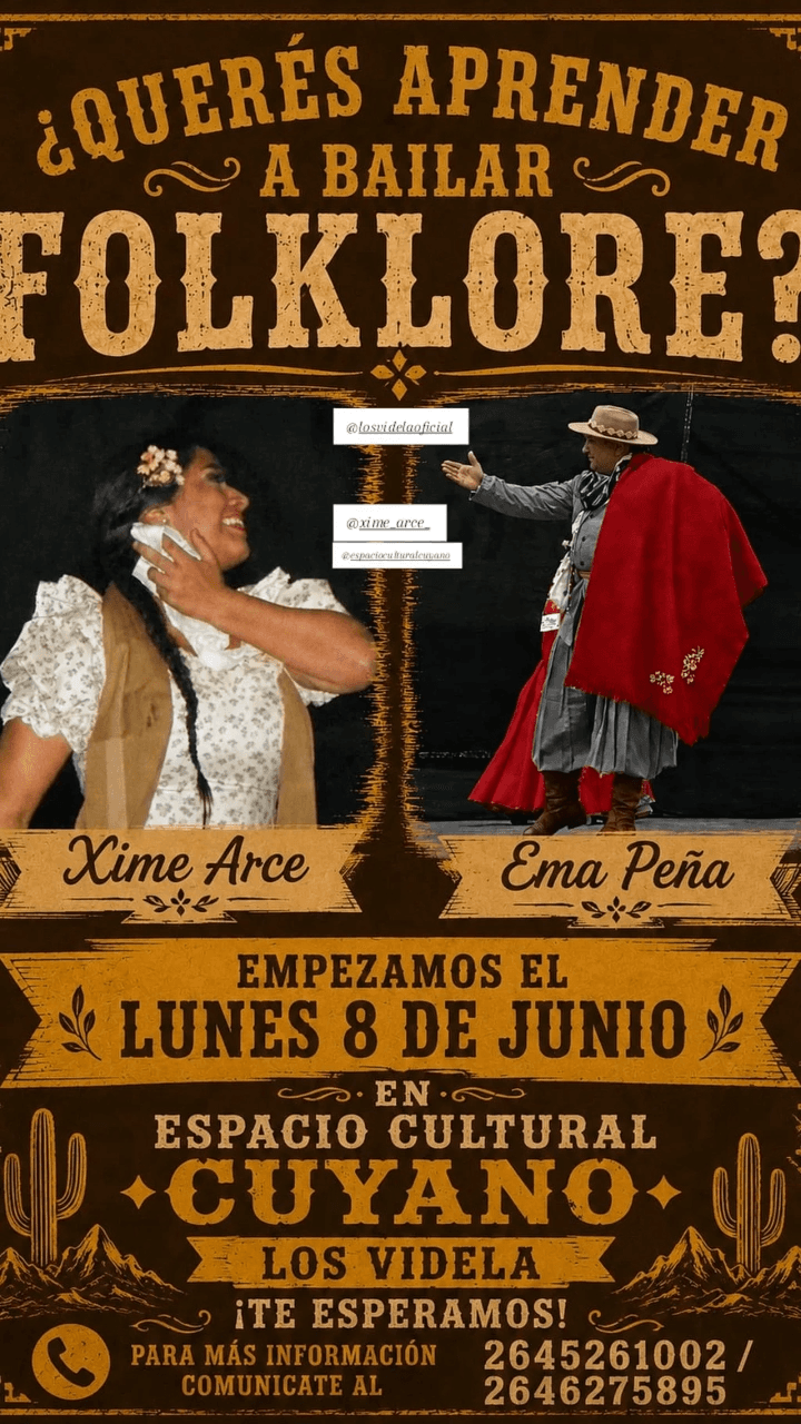 ¿Queres Aprender a Bailar Folklore?