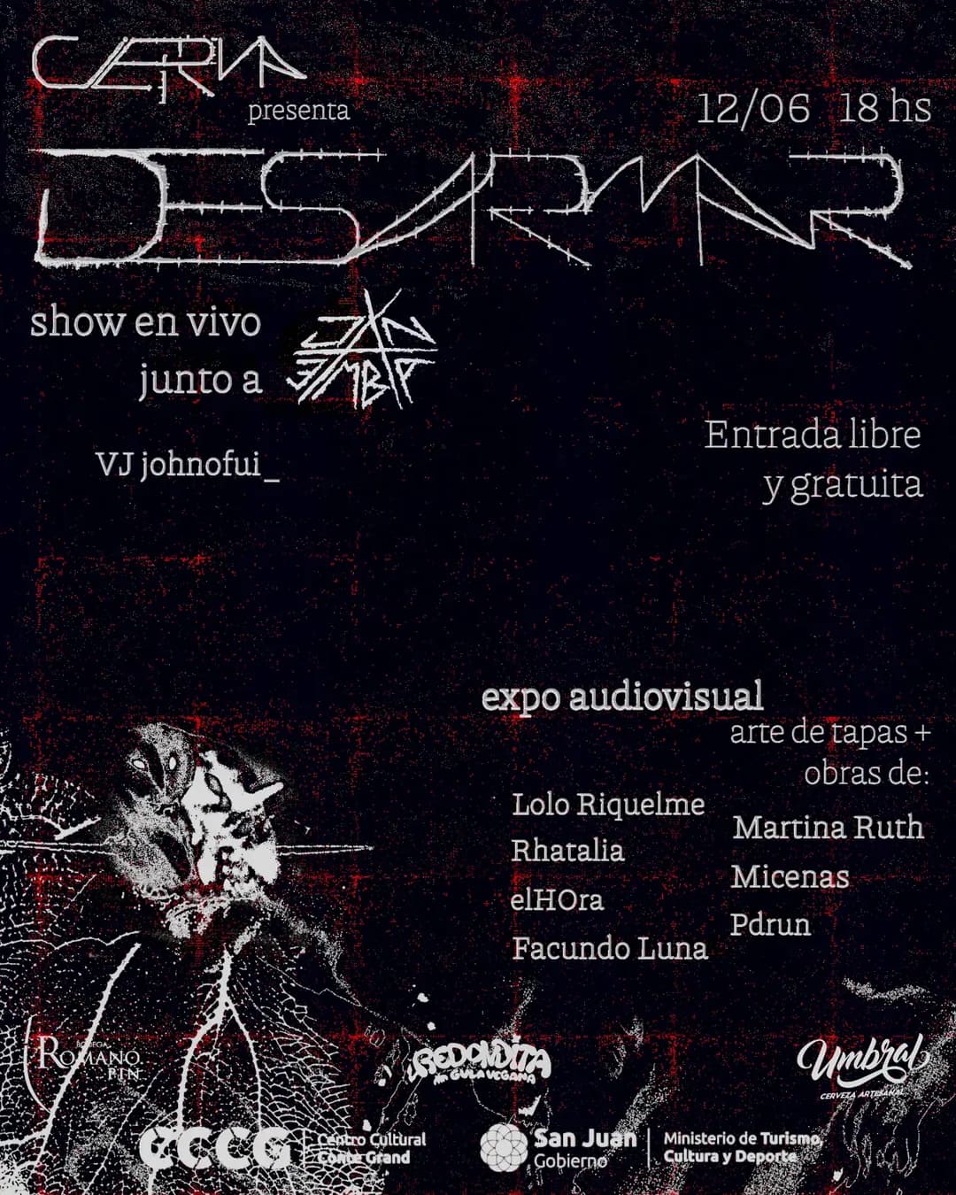 Cierna: "Desarmar"