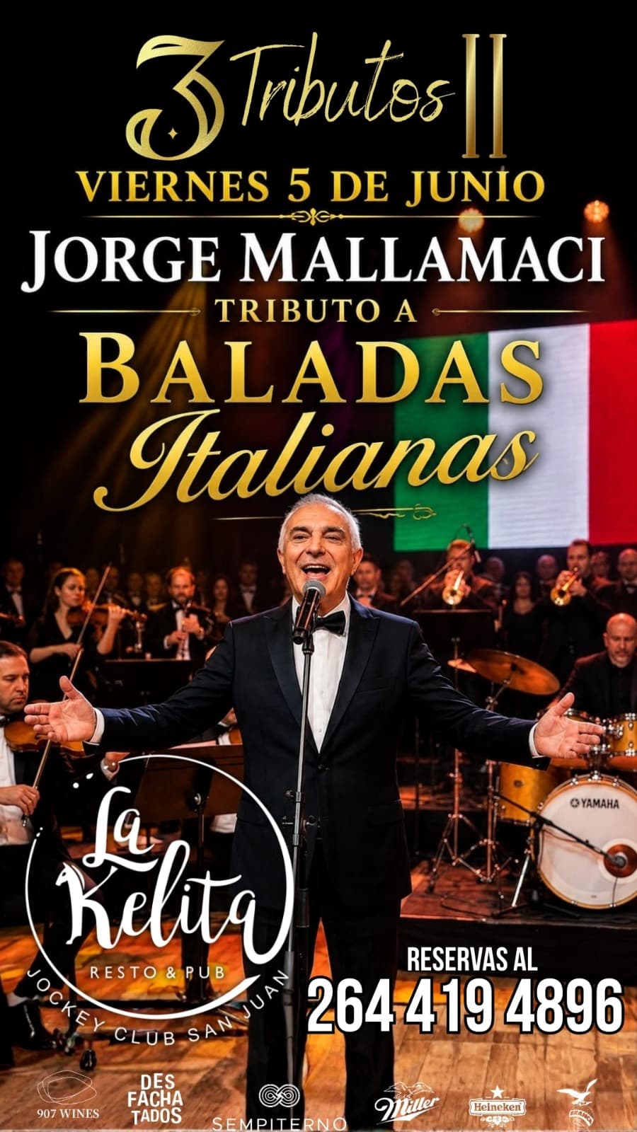Jorge Mallamaci - Tributo a Baladas Italianas