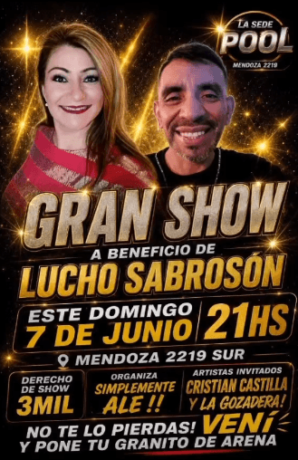 Gran Show a Beneficio de Lucho Sabroson