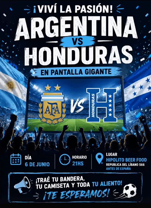 Argentina vs Honduras — Deportes