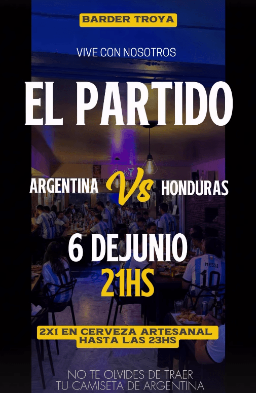 Argentina vs Honduras