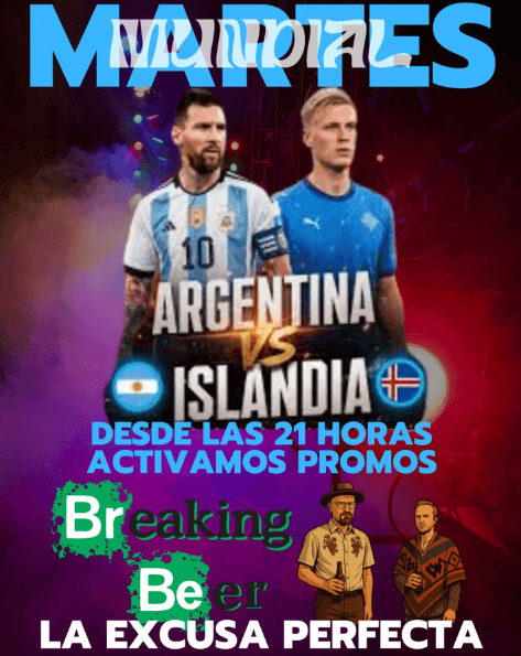 Argentina vs Islandia