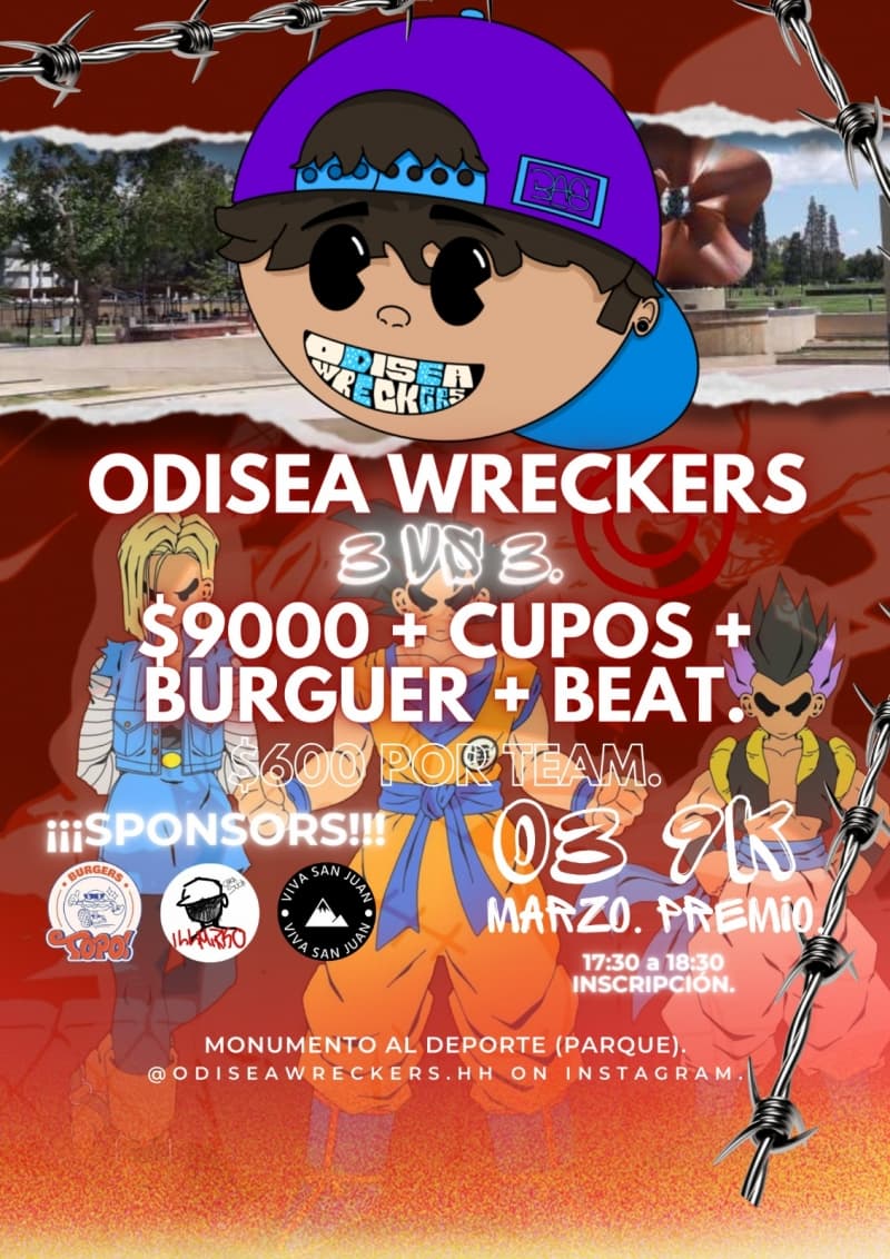 Odisea Wreckers: batallas de Freestyle