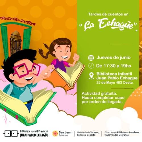 Tardes de cuento en “La Echagüe”