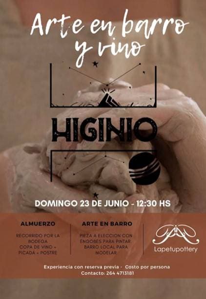 Arte en Barro y Vino