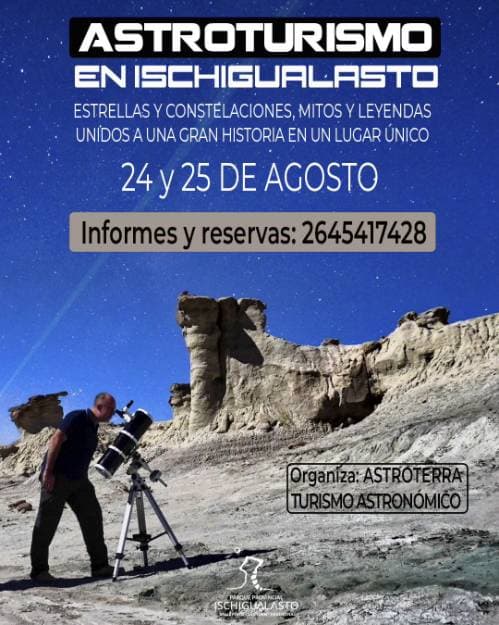 Astroturismo en Ischigualasto