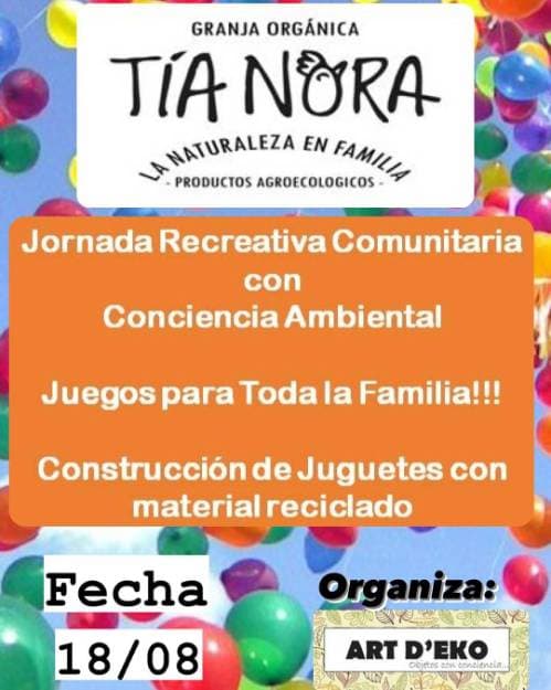 Festeja el Dia de las Infancias en la Granja Organica Tia Nora