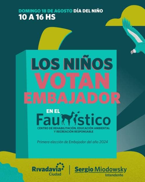 Los Niños Votan Embajador en el Faunistico