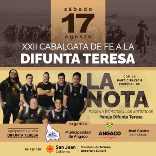 XXII Cabalgata de Fe a la Difunta Correa