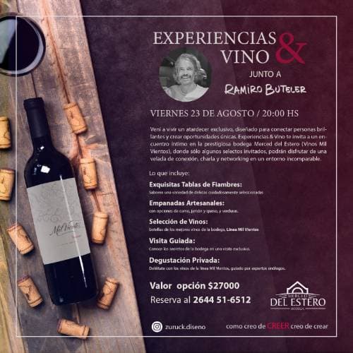 Experiencias & Vino Junto a Ramiro Buteler
