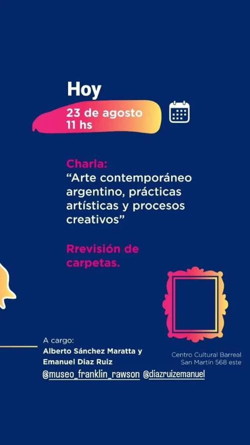 Arte Contemporaneo Argentino, Practicas Artisticas y Procesos Creativos