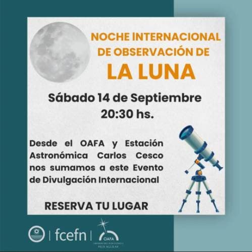Noche Internacional de Observacion de la Luna