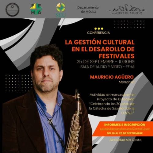 Mauricio Aguero: La Gestion Cultural en el Desarrollo de Festivales