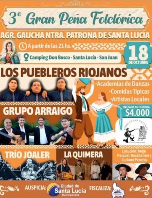 3º Gran Peña Folclorica