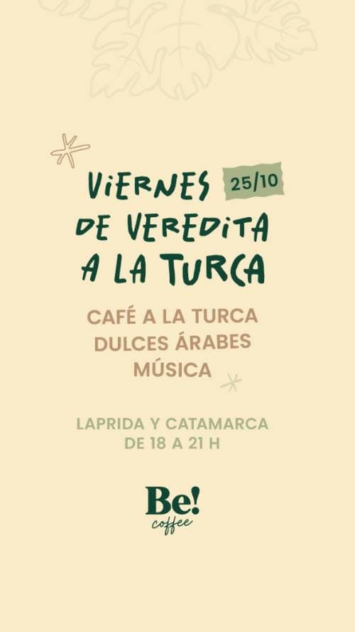 Viernes de Veredita a la Turca