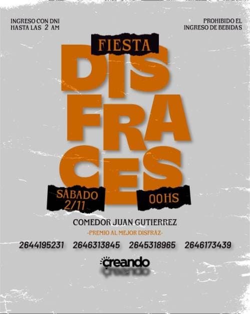Fiesta de Disfraces