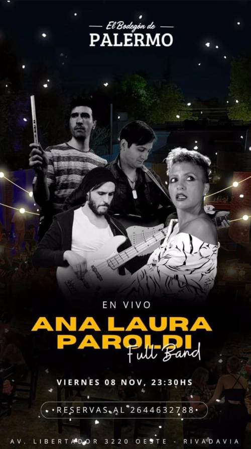 Ana Laura Paroldi Full Band