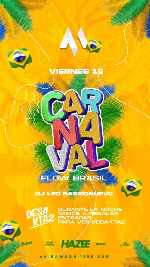 Carnaval Flow Brasil - Mosku Club