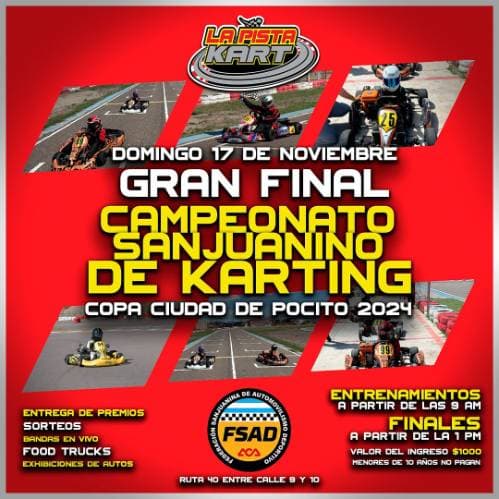 Gran Final Campeonato Sanjuanino de Karting