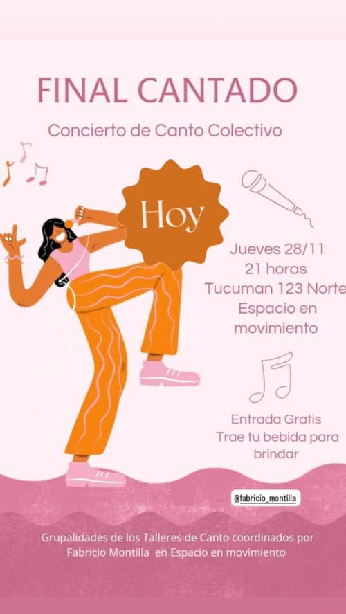 Final Cantado: Concierto de Canto Colectivo