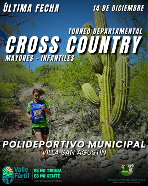 Ultima Fecha Torneo Departamental Cross Country