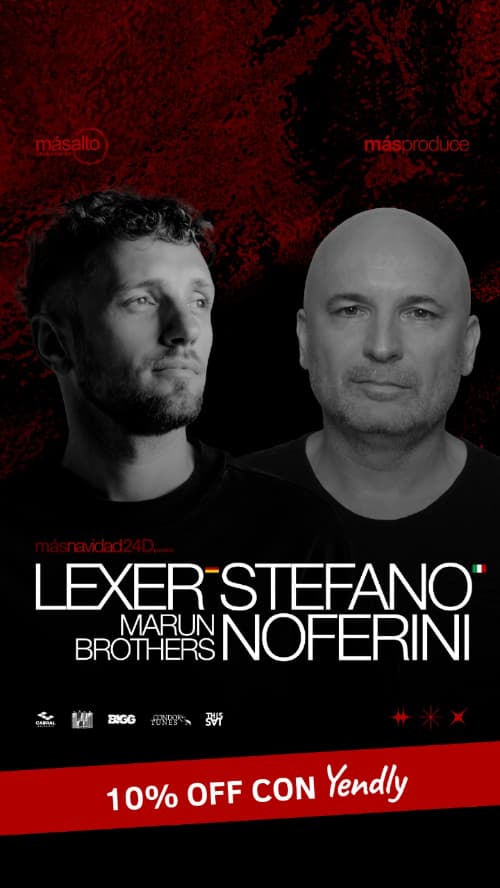 Mas Navidad: Lexer & Stefano Noferini 🔥10% OFF