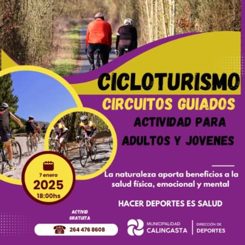 Cicloturismo: Circuito Guiados