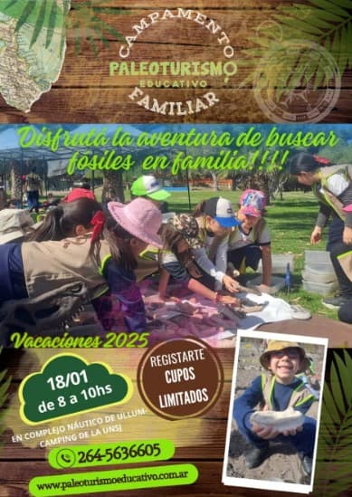 Campamento de Paleoturismo Educativo