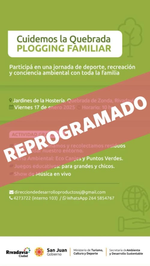 Suspendido > Cuidemos la Quebrada: Plogging Familiar