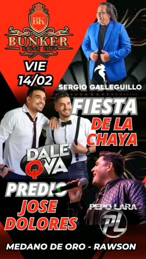 Fiesta de la Chaya: Sergio Galleguillo & Dale Q´Va