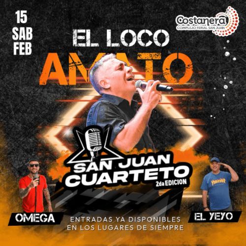 San Juan Cuarteto 2da Edicion: El Loco Amato