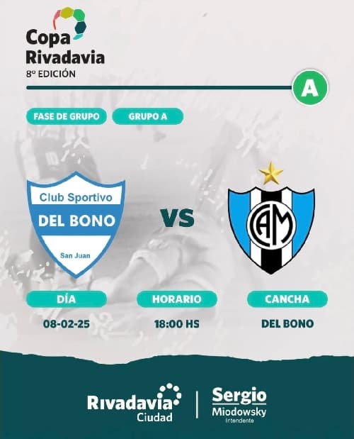 Copa Rivadavia 8º Edicion: Del Bono vs Marquesado