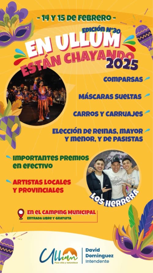 Edicion Nº 30 En Ullum estan Chayando