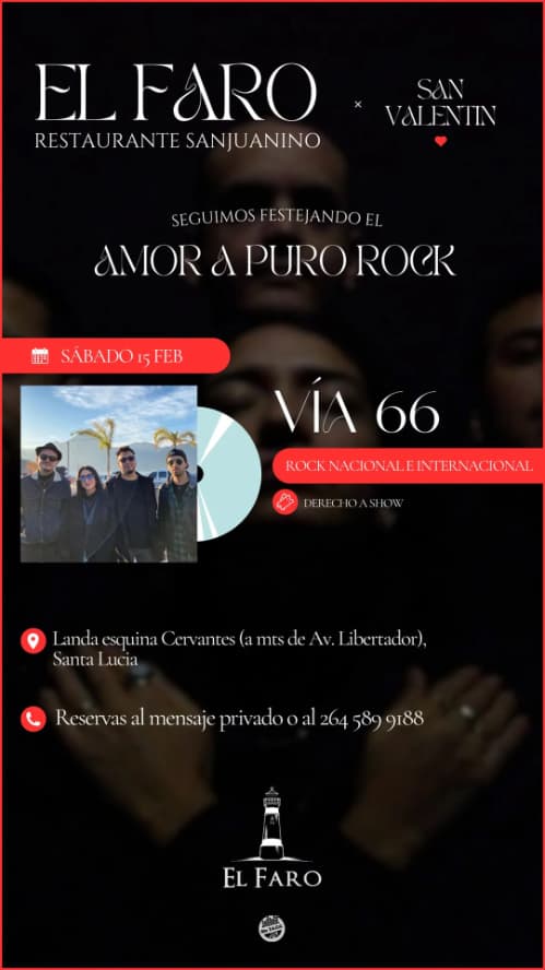 San Valentin: Via 66