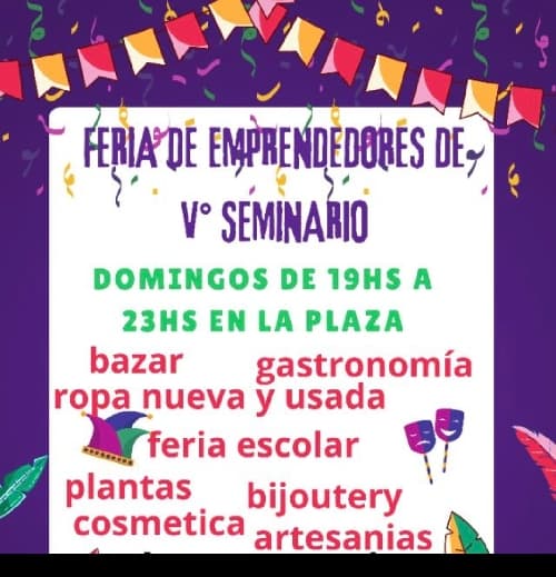 Feria de emprendedores villa seminario