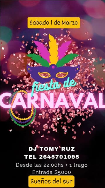 Fiesta de Carnaval / DJ Tomy Ruiz