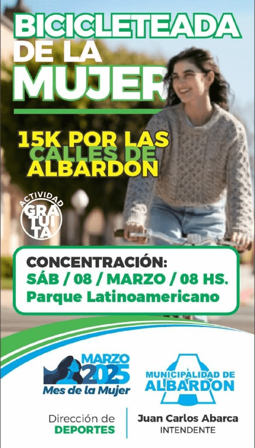 Bicicleteada de la Mujer 15K