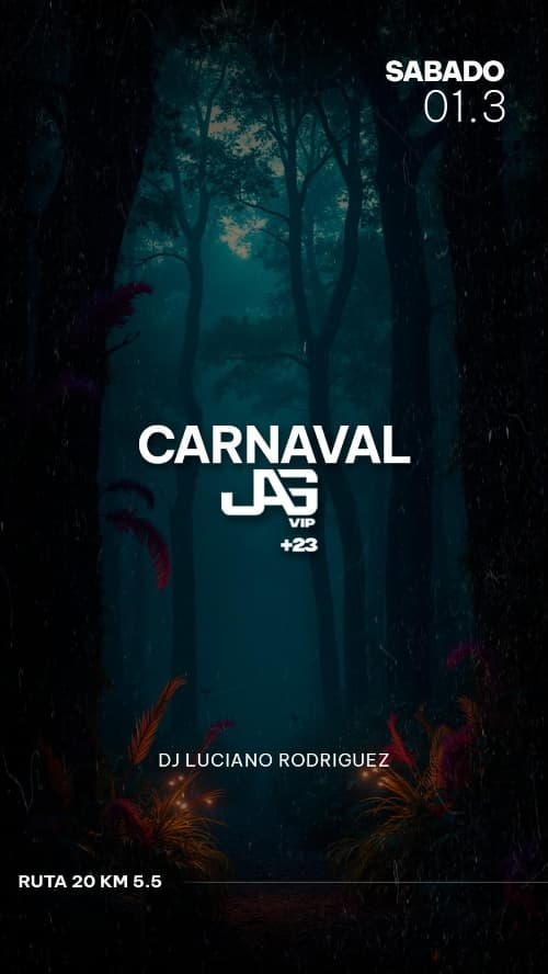 Carnaval en JAG - DJ Luciano Rodriguez
