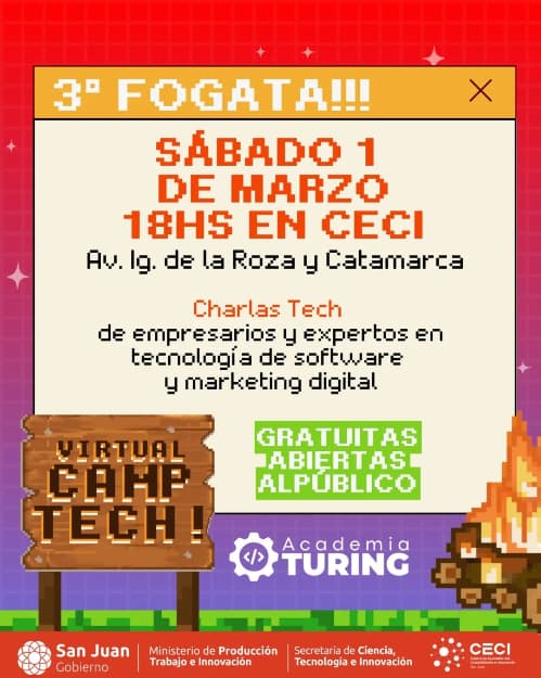 3° fogata de Virtual Camp Tech