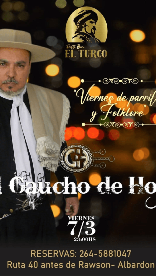 Viernes de Parrillada y Folklore: El Gaucho de Hoy