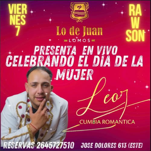Celebrando el día de la mujer con Leo Jorquera
