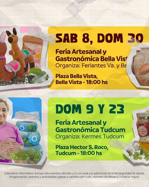 Feria artensal y gastronomica Bella Vista
