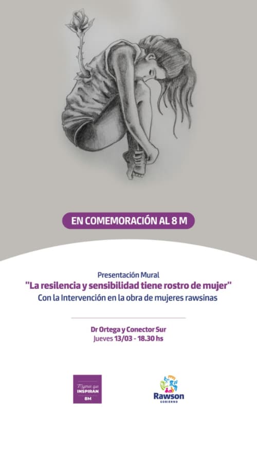 Presentacion Mural: "La Resilencia y Sensibilidad tiene Rostro de Mujer"