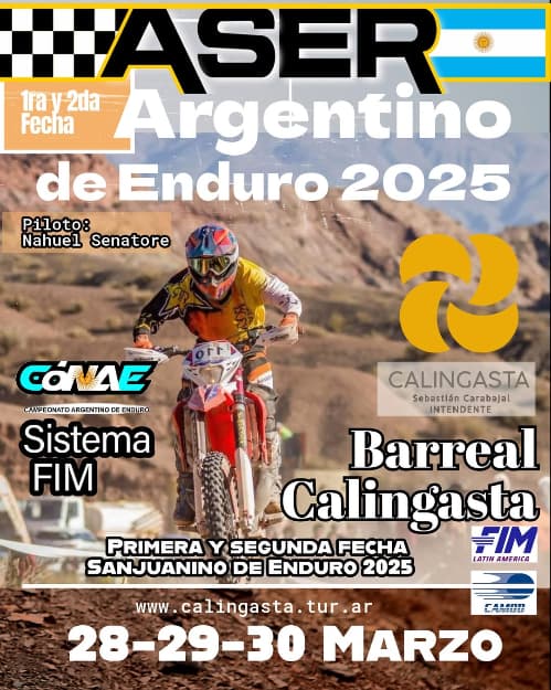1º Fecha Campeonato Sanjuanino Enduro 2025