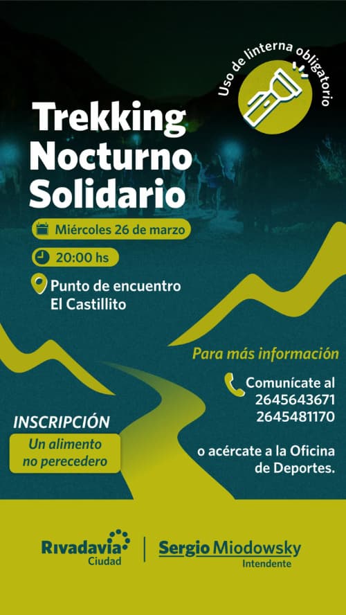 Trekking Nocturno Solidario