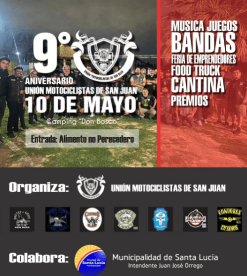 9° Aniversario Union Motociclista de San Juan