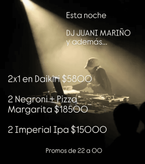 Juani Mariño Dj Set