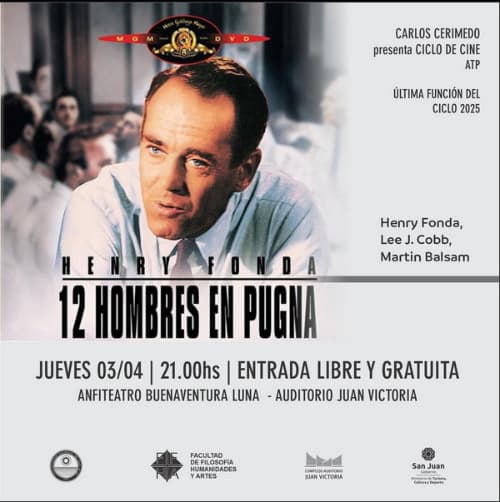 Ciclo de cine: 12 hombres en Pugna