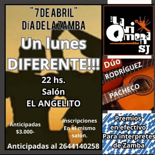 Dia de la Zamba en La Quimera